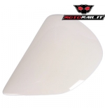 SUPPORTI ESTERNI VISIERA CASCO ARAI VARI MODELLI TIPO-J PLACCHE ESTERNE BIANCO LUCIDO