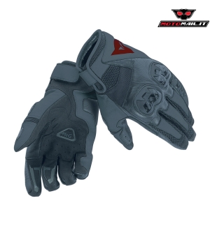 Moto Guanti in Pelle Nuovo Neri Unisex Snodo Protezione Moto